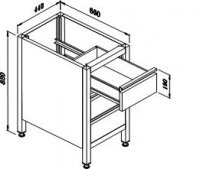 Drawer block ZB 2, ZB 3, ZB 4, ZB 1+2 type