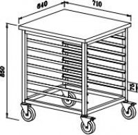 Rack trolleys - RV type