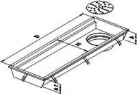 Drainage channel OZ-1 type